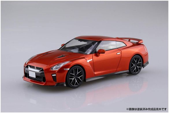 Збірна модель 1/32 автомобіль The Snap Kit Nissan GT-R Ultimate Shiny Orange Aoshima 05638