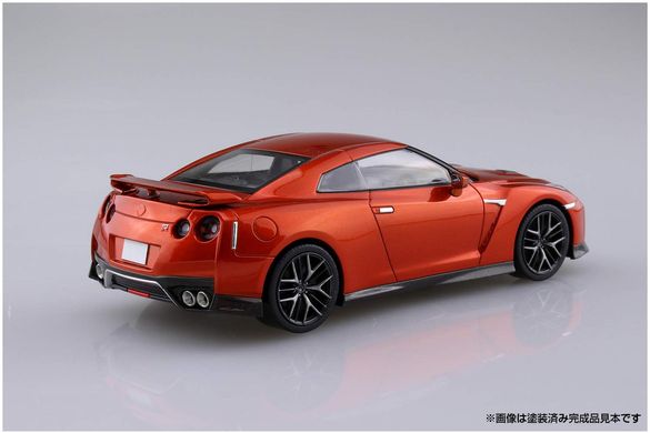 Збірна модель 1/32 автомобіль The Snap Kit Nissan GT-R Ultimate Shiny Orange Aoshima 05638