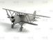 Assembled model 1/32 aircraft CR. 42 LW, German Air Force II WWII ICM 32021 attack aircraft