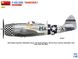 Assembled model 1/48 airplane Republic P-47D-25RE Thunderbolt (Extended kit) Miniart 48001