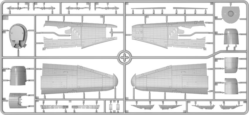 Assembled model 1/48 airplane Republic P-47D-25RE Thunderbolt (Extended kit) Miniart 48001