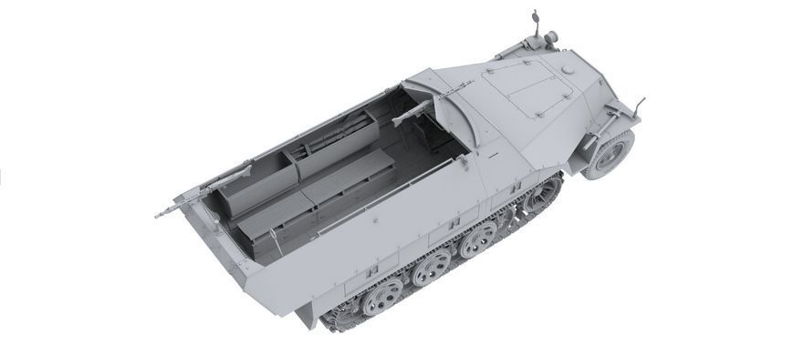 Assembly model 1:16 transporter Sd.Kfz. 251/1 Ausf. D Das Werk 16005