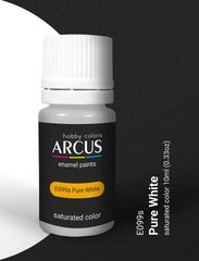 Эмалевая краска Pure White - Белый, матовый Arcus 099