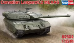 Assembled model 1/35 tank Canadian Leopard C2 MEXAS HobbyBoss 84504