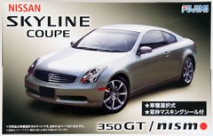 Збірна модель 1/24 автомобіль Nissan Skyline Coupe 350 GT NiSMO (V35) Fujimi 03933
