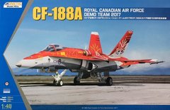 Сборная модель1/48 самолет CF-188A Royal Canadian Air Force Demo Team 2017 Kinetic 48070