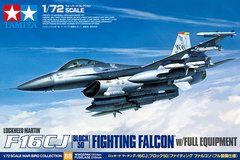 Сборная модель 1/72 реактивный самолет Lockheed Martin F-16CJ [Block 50] Fighting Falcon Tamiya 60788