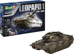 Assembled model 1/35 tank Gift Set Leopard 1 A1A1-A1A4 Revell 05656