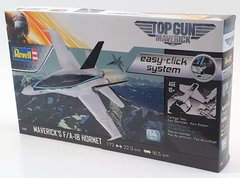 Сборная модель Самолета Top Gun Maverick's F/A-18 Hornet Easy Click Revell 04965 1:72