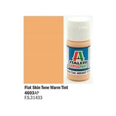 Акриловая краска тон кожи теплый оттенок Skin Tone Warm Tint 20ml Italeri 4603