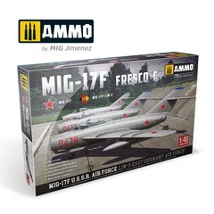 Збірна модель 1/48 винищувач MiG-17F / LIM-5 U.S.S.R.-G.D.R Ammo Mig A.MIG-8508