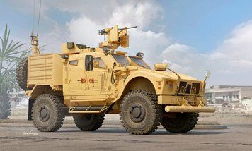Сборная модель 1:35 современный американский колесный бронеавтомобиль Socom M1245A1 M-ATV Love Kit 6355