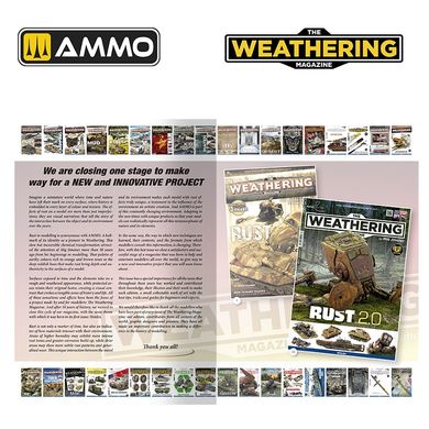 Magazine "Weathering", issue 37 Rust-2 THE WEATHERING MAGAZINE 38 - Rust 2.0 (English) Ammo Mig 4537