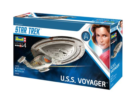 Збірна модель космічного корабля 1/677 Star Trek Voyager U.S.S. Voyager Revell 04992