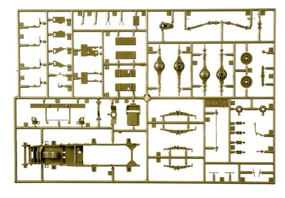 Збірна модель 1/35 вантажівка Chevrolet 15 CWT Italeri 0233