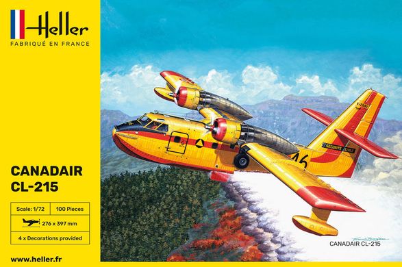 Збірна модель 1/72 гвинтовий літак Canadair CL-215 Heller 80373