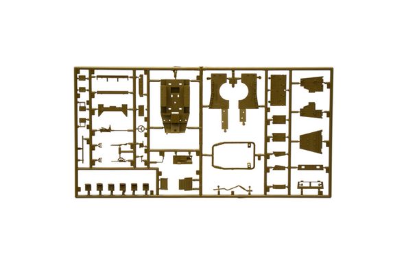 Збірна модель 1/72 бронеавтомобіль M3A1 Scout Car Italeri 7063