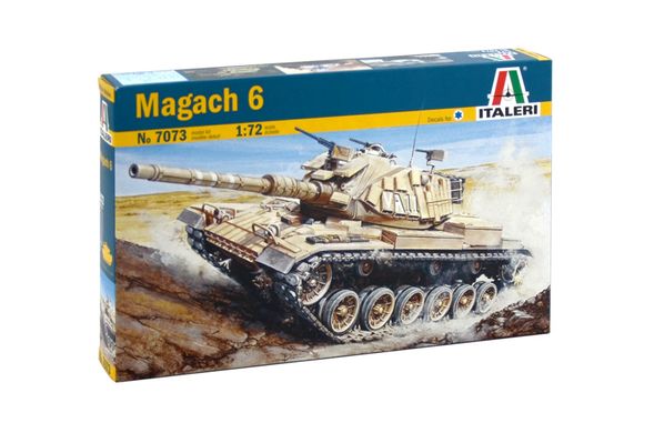 Сборная модель 1/72 танк Magach 6 Italeri 7073