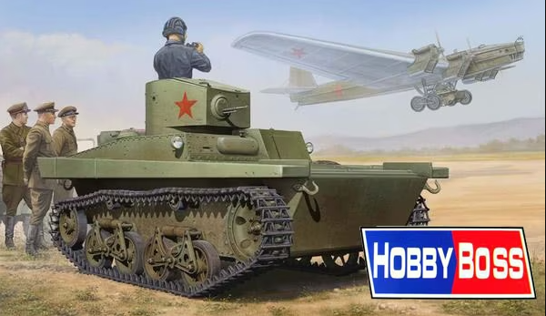 Збірна модель 1/35 Soviet T-37A Light Tank Hobby Boss 83821