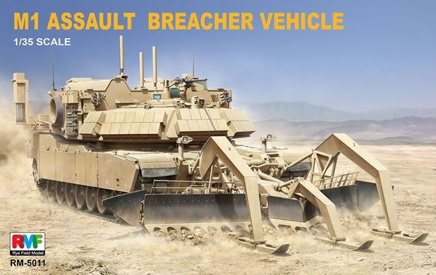 Сборная модель M1 Assault Breacher Vehicle Rye Field Model 5011