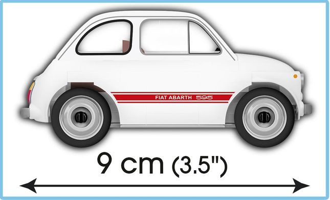 Навчальний конструктор 1965 Fiat Abarth 595 СОВІ 24524