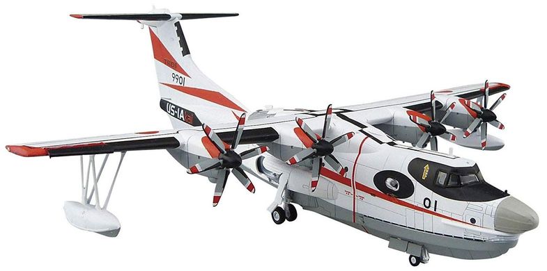 Збірна модель 1/144 літак пропелер JMSDF Rescue Amphibian Plane US-2 Prototype Aoshima 05762