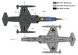 Сборная модель 1/48 самолет F-104G Luftwaffe Starfighter Kinetic 48083