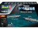 Стартовый набор 1/1200 корабль Bismarck Battle - First Diorama Set Revell 05668