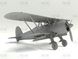 Assembled model 1/32 aircraft CR. 42 LW with German pilots ICM 32022