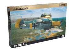 Сборная модель 1/72 винтовой самолет Bf 109F-2 Profipack Eduard 70154