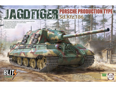 Сборная модель немецкого танка Jagdtiger Sd.Kfz. 186 Takom 8003