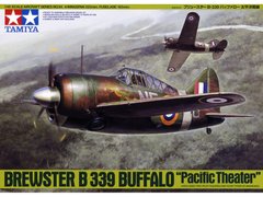 Збірна модель 1/48 літак Брюстер B-339 Buffalo "Тихоокеанський театр" Tamiya 61094