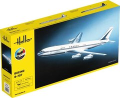 Сборная модель авиалайнера Boeing B-707 - Starter Kit Heller 56452 | 1:72