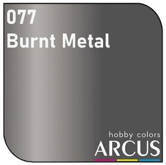 Краска Arcus 077 Burnt Metal - Металлик для окраски некрашеных частей реактивного двигателя и сопла.