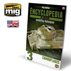 Журнал "Енциклопедія моделювання бронетехніки" Вип.3 Camouflage (English) Ammo Mig 6152