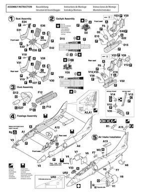 Сборная модель 1:48 самолет Douglas A-4 N Skyhawk "AYIT" Early Hobby 2000 48039