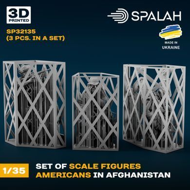 Set of figures 1:35 Americans in Afghanistan (3pcs.) SPALAH 32135