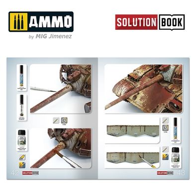 Набір для везерінгу SOLUTION BOX 12 - Realistic Rust Реалістична іржа Ammo Mig 7719
