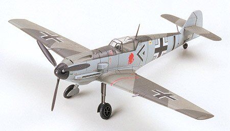 Сборная модель 1/72 Истребилеть Messerschmitt Bf109E-3 Tamiya 60750