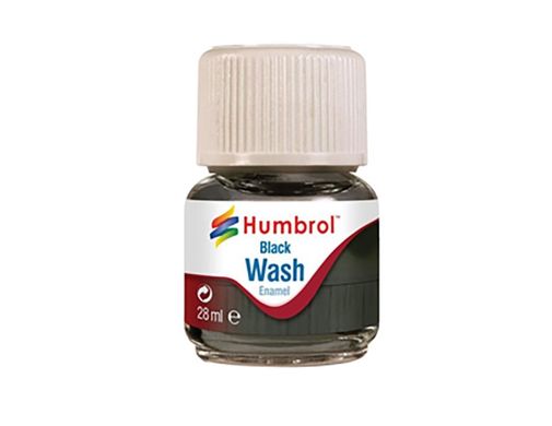 Enamel Wash Black 28ml Humbrol AV0201