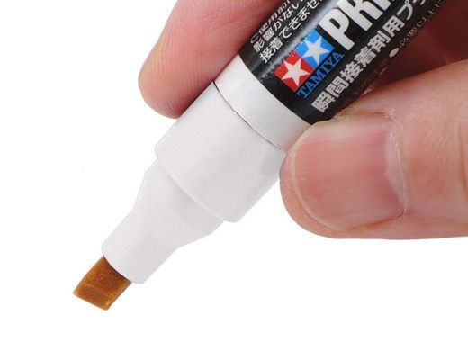 Набор цемента и грунтовки (CA Cement & Primer Set (PP/PE/POM/EVA)) Tamiya 87211