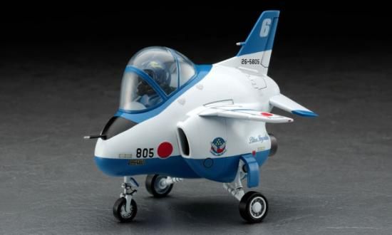 Збірна модель літак Egg Plane T-4 Blue Impuls Hasegawa 60123