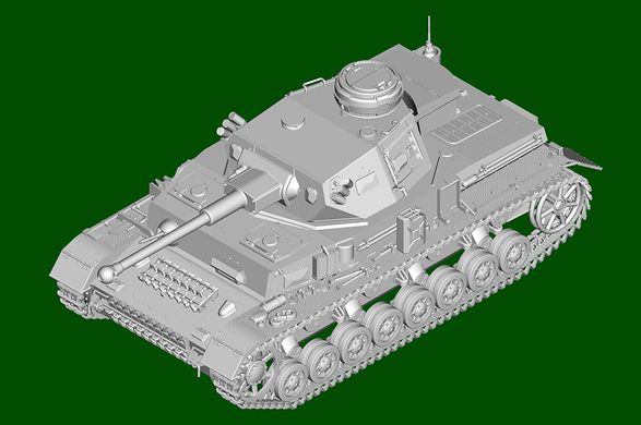Збірна модель 1/48 середній танк German Pzkpfw IV Ausf.F2 Medium Tank HobbyBoss 84840