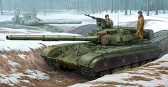 Збірна модель 1/35 радянський основний бойовий танк Т-64Б 1975 Trumpeter 01581