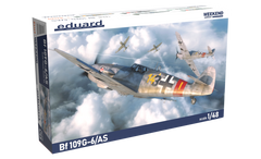 Assembled model 1/48 aircraft Bf 109G-6/AS Weekend edition Eduard 84169