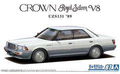 Збірна модель 1/24 автомобіль Toyota UZS131 Crown Royal Saloon G '89 Aoshima 06171