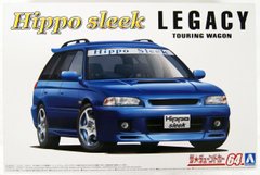 Сборная модель 1/24 автомобиль Subaru Hippo Sleek BG5 Legacy Touring Wagon '93 Aoshima 05800