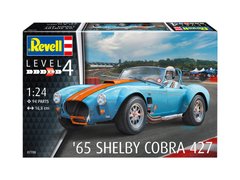 Сборная модель 1/24 автомобиль 65 Shelby Cobra 427 Revell 07708