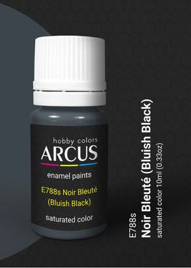 Эмалевая краска Bluish Black (голубовато-черный) ARCUS 788