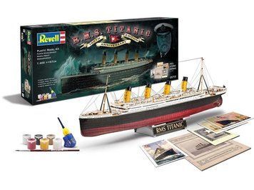 Збірна модель 1:400 корабля R.M.S. Titanic 100th Anniversary Edition Revell 05715